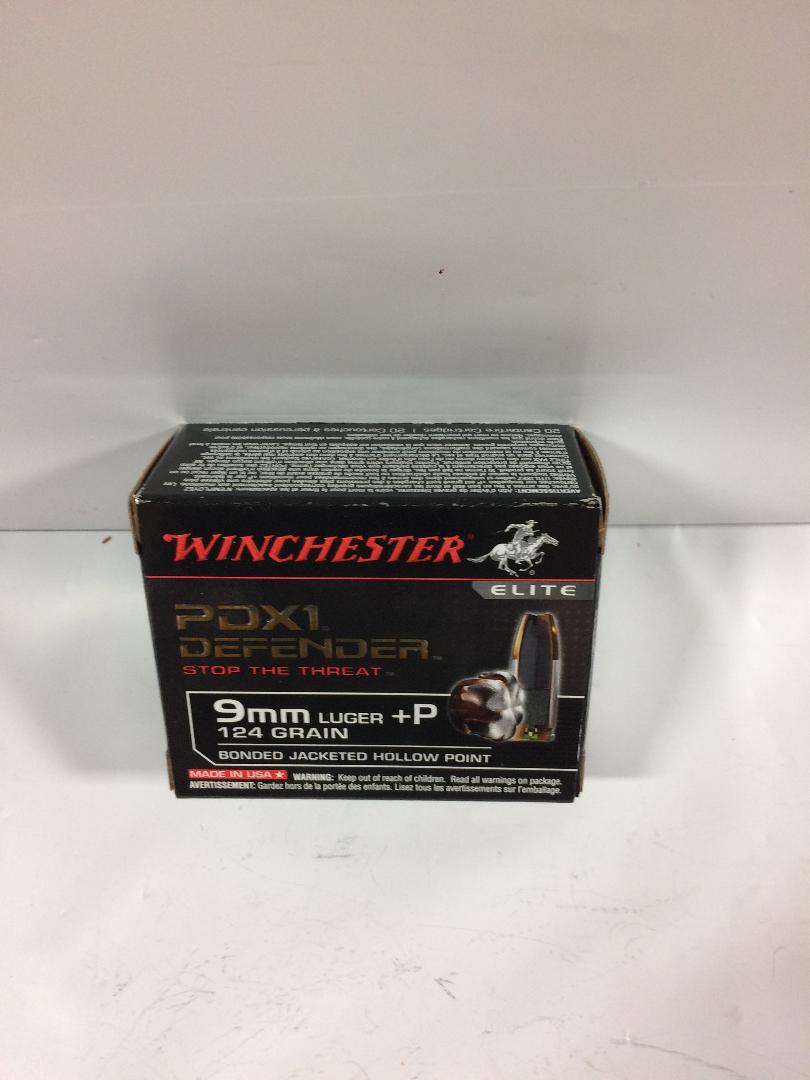 Winchester PDX1 Defender. 9mm Luger 124 Grain. - Classic Guns and Ammo