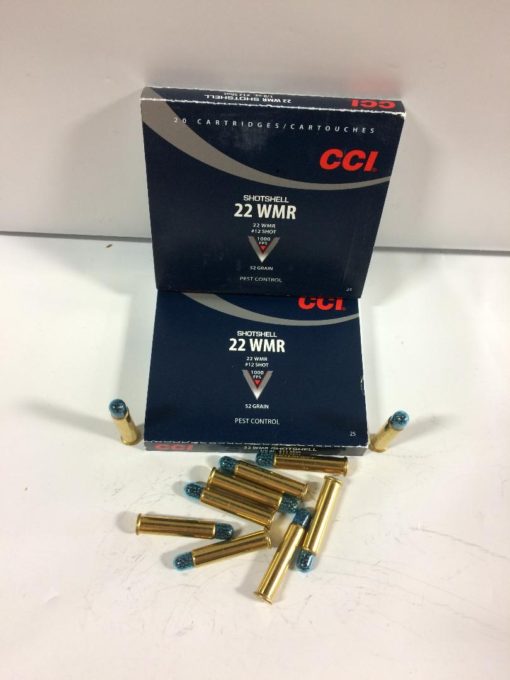 CCI Shotshell 22 WMR 52 Grain. 20 Round per box. Pest ...